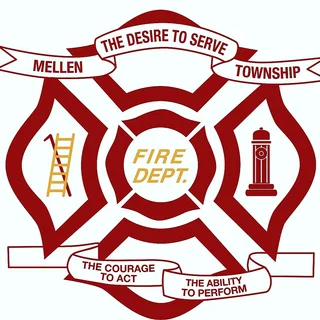 Mellen Township Fire Department logo