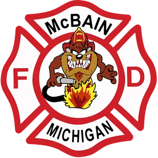 Mcbain Community Fire Department logo