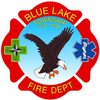 Blue Lake Township Fire Department logo
