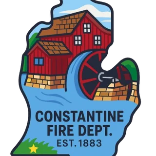 Constantine Fire Department logo