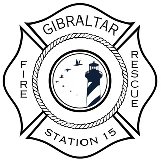 Gibraltar Fire Department logo