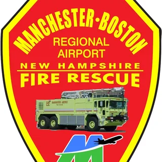 Manchester-Boston Regional Airport Fire Department logo