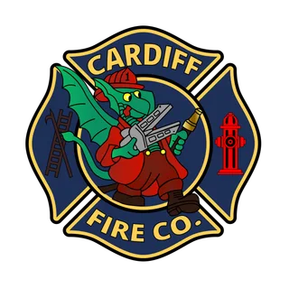 Cardiff Volunteer Fire Company #1 logo