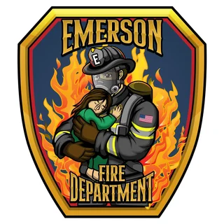 EMERSON FIRE DEPARTMENT logo