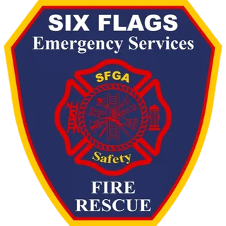Six Flags Great Adventure Fire Department logo
