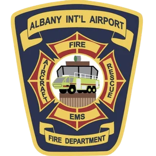 Albany International Airport Fire Department logo