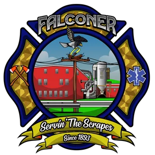 Falconer Volunteer Fire Company logo