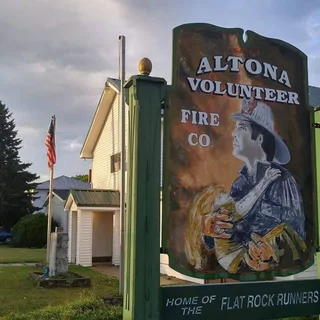 Altona Volunteer Fire Department logo