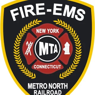 Metro-North Railroad Fire Brigade logo