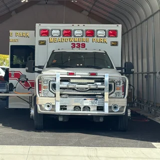 Meadowmere Park Fire Department logo
