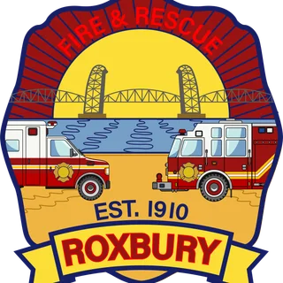Roxbury Volunteer Fire Department logo