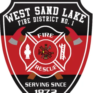 West Sand Lake Volunteer Fire Department logo