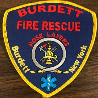 Burdett Fire Department logo