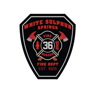 White Sulphur Springs Fire Department logo