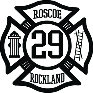 Roscoe/Rockland Fire Department logo