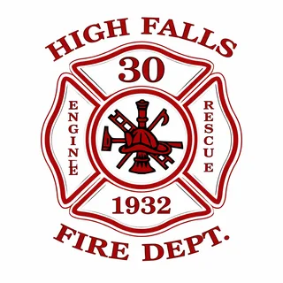 High Falls Fire Department logo