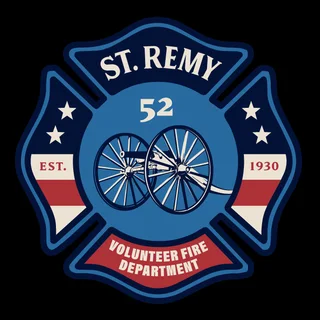Saint Remy Volunteer Fire Department logo