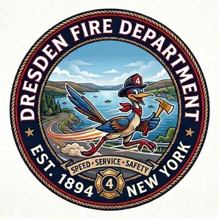 Dresden Volunteer Fire Department logo