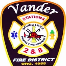 Vander Fire Department logo