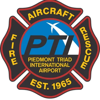 Piedmont Triad Airport Authority Fire Rescue Department logo