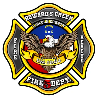 Howards Creek Volunteer Fire Department logo
