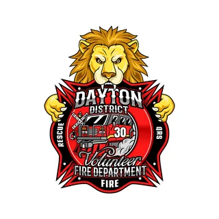 Dayton District Volunteer Fire Department logo