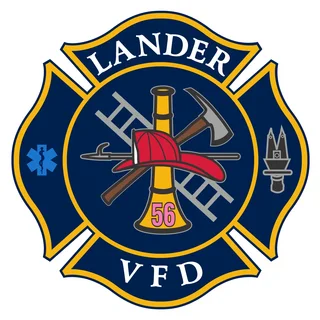 Lander Volunteer Fire Department logo