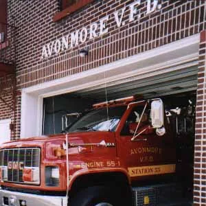 Avonmore Volunteer Fire Department logo