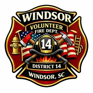 Windsor Volunteer Fire Department logo