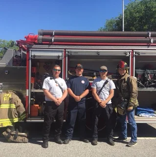 Dillon County Fire Department Station Nine logo