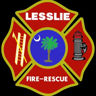 Lesslie Volunteer Fire Department logo