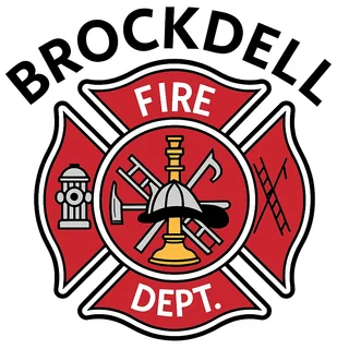 Brockdell Fire Volunteer Fire Department logo