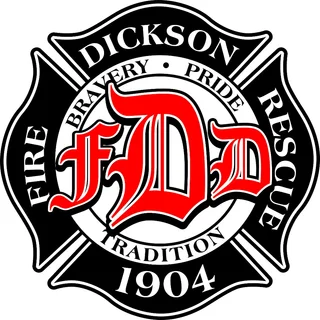 Dickson Fire Department logo