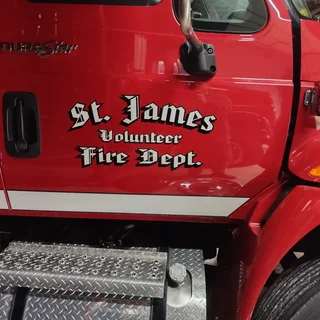 Saint James Volunteer Fire Department logo