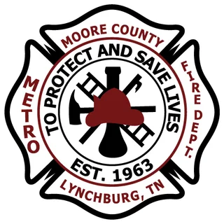 Metropolitan Lynchburg/Moore County Volunteer Fire Department logo