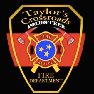 Taylors Cross Roads Volunteer Fire Department logo