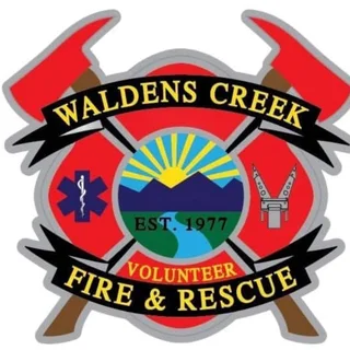Waldens Creek Volunteer Fire Department logo
