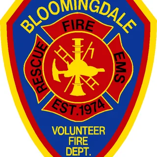 Bloomingdale Volunteer Fire Department logo