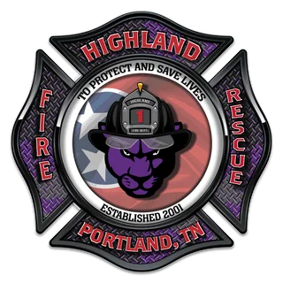 Highland Volunteer Fire Department, Inc. logo