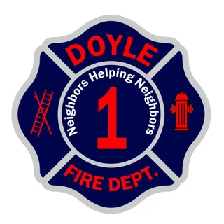 Doyle Volunteer Fire Department logo
