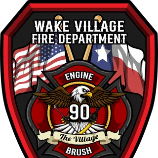 Wake Village Volunteer Fire Department logo