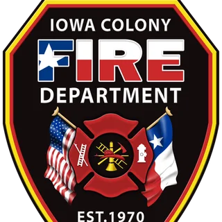 Iowa Colony Volunteer Fire Department logo