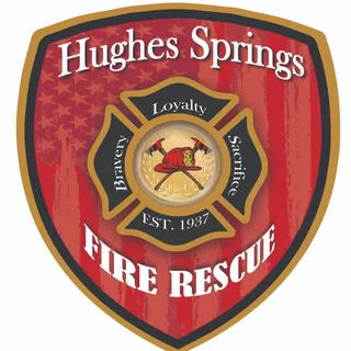 Hughes Springs Volunteer Fire Department logo