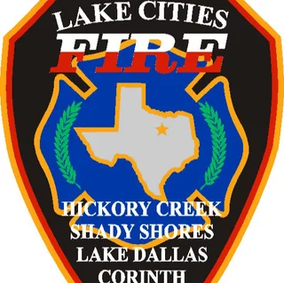 Lake Cities Fire Department logo