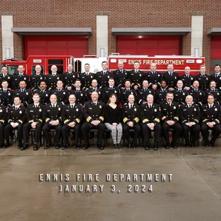 Ennis Fire Department logo