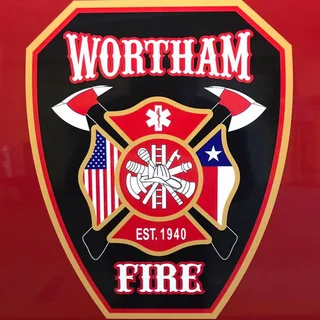 Wortham Volunteer Fire Department logo