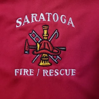 Saratoga Volunteer Fire Department logo