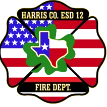 Harris County Esd 12 Fire Department (Cloverleaf Fire Department) logo