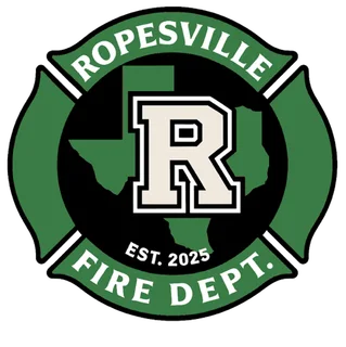 Ropesville Volunteer Fire Department logo