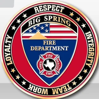 Big Spring Fire Department logo